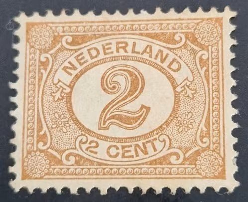 Nederland 1899 - nvph 54 -  Cijfer type 'Vürtheim', Postzegels en Munten, Ophalen of Verzenden, T/m 1940