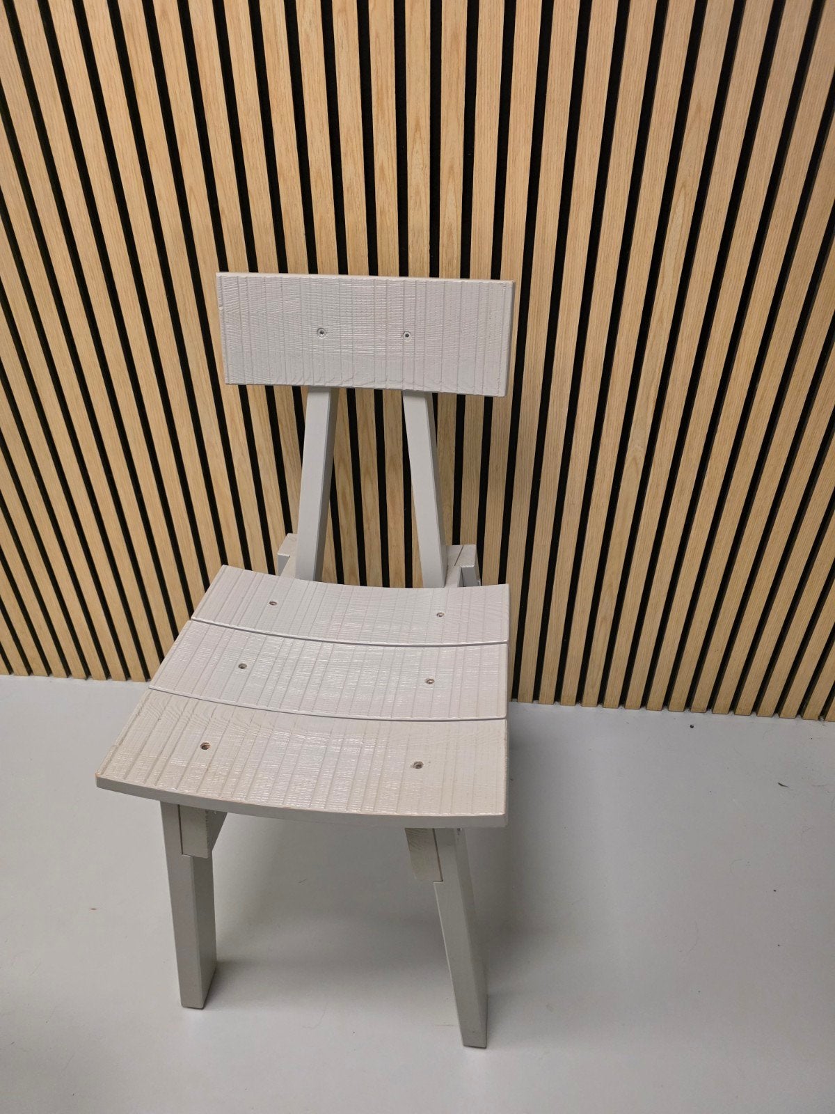 Piet Hein Eek stoel, grijs, Ophalen, Gebruikt, Grijs, Eén