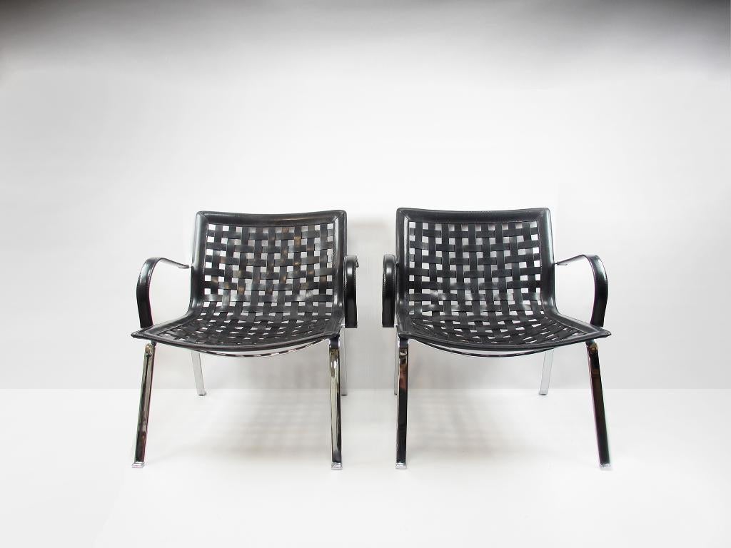 Fasem Net Chair Set, Carlo Vegni, Huis en Inrichting, Ophalen, Gebruikt, Minder dan 75 cm, Modern