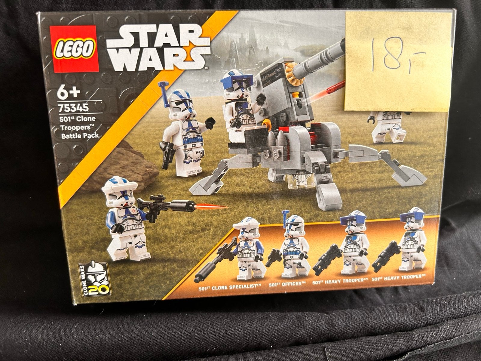 LEGO Star Wars 75345 501st Clone Troopers Battle Pack, Star Wars, Lego, Nieuw, Ophalen of Verzenden