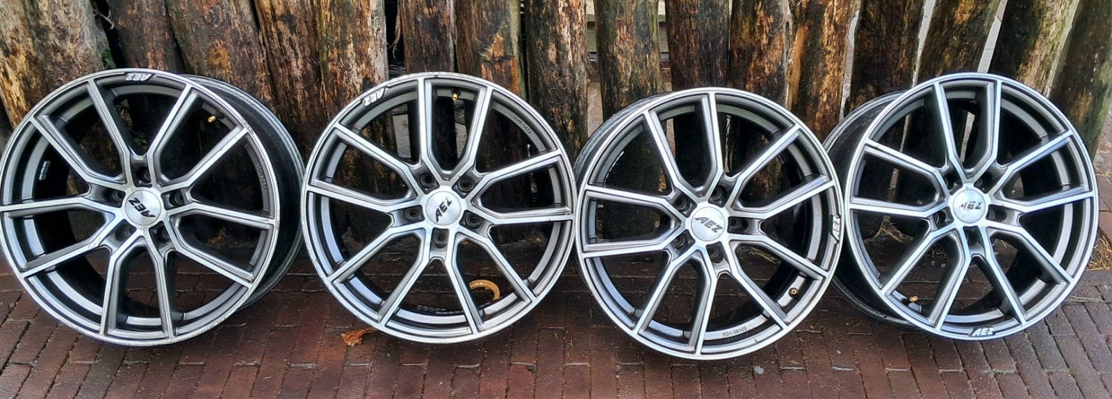 AEZ 17 inch Lichtmetalen Velgen - ET36, 5x112, Auto-onderdelen, Banden en Velgen, Ophalen, Gebruikt, 17 inch, Velg(en)
