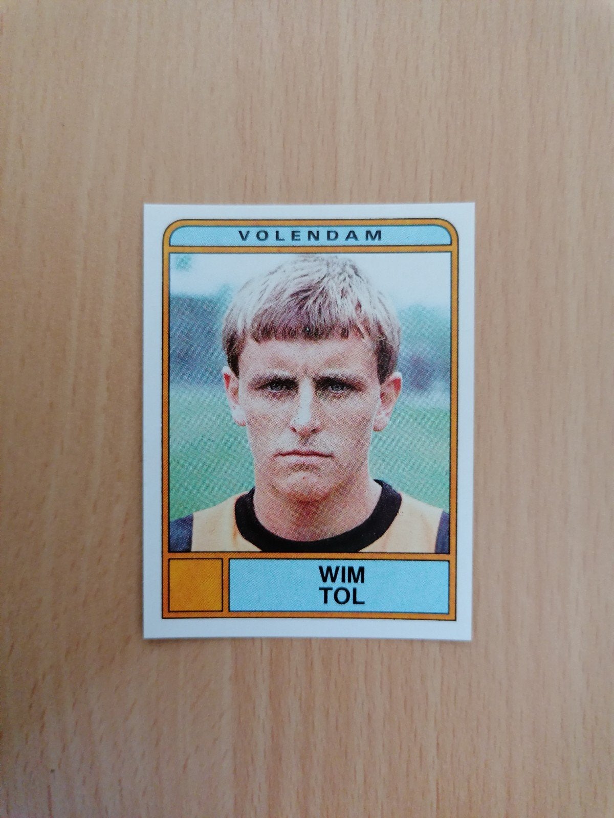 Panini Voetbal 84 #292 Wim Tol., Verzamelen, Ophalen of Verzenden, Zo goed als nieuw, Ajax, Poster, Plaatje of Sticker