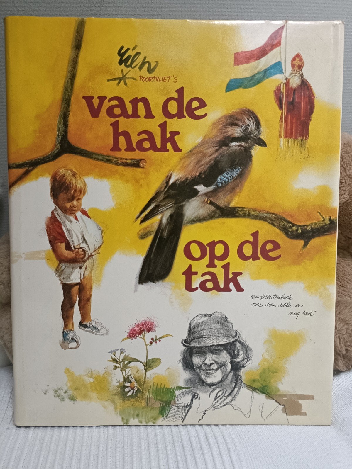 Boek: Van de hak op de tak - Rien Poortvliet, Ophalen of Verzenden, Gelezen, Rien Poortvliet, Non-fictie