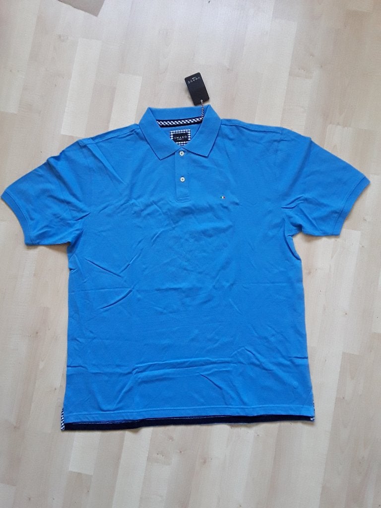 Polo blauw mt XXL van Umano, nieuw, Kleding | Heren, Nieuw, Overige maten, Umano, Verzenden