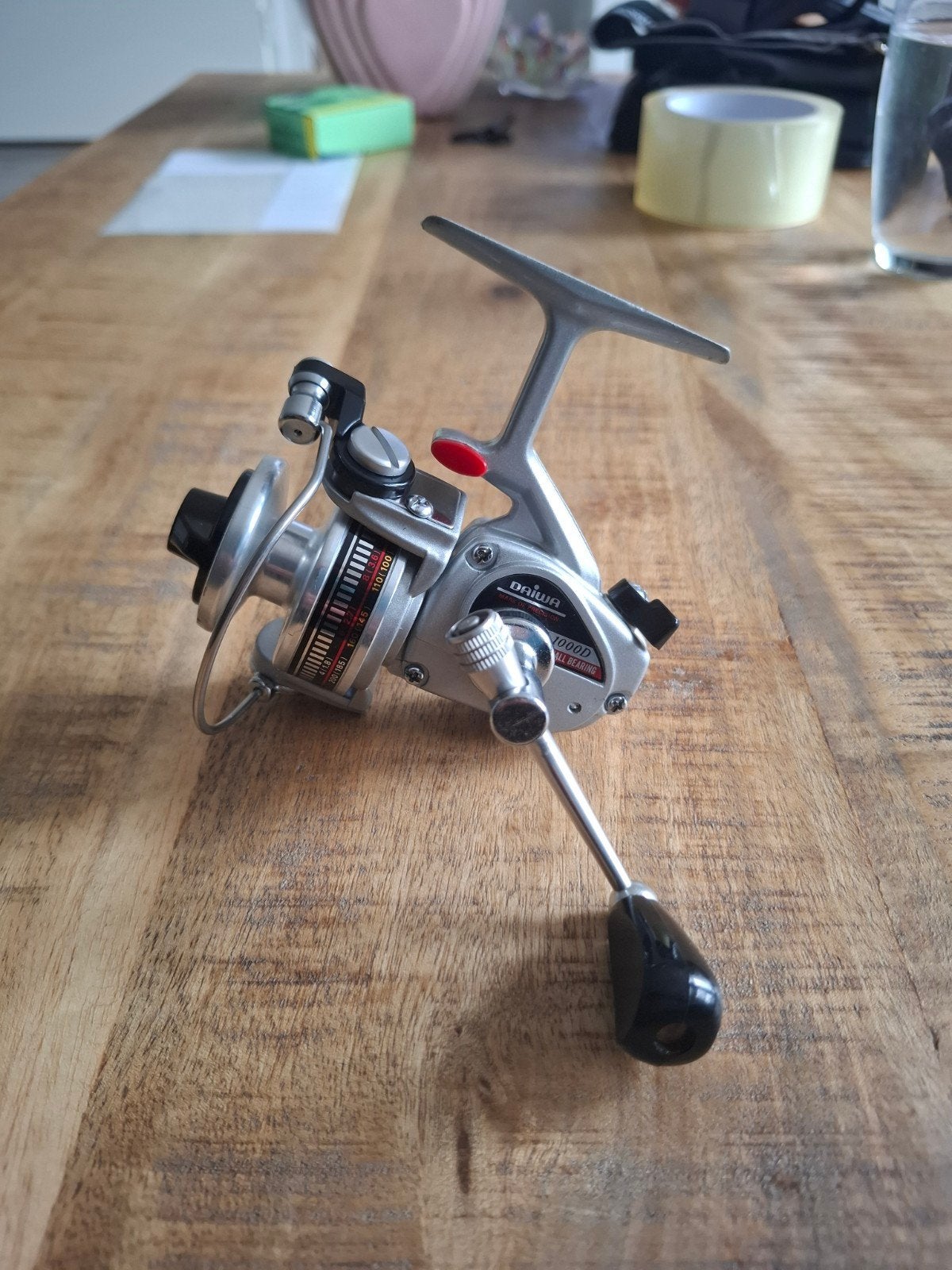 Te koop aangeboden Daiwa 1000D MINI spinmolen molen, Ophalen of Verzenden, Molen