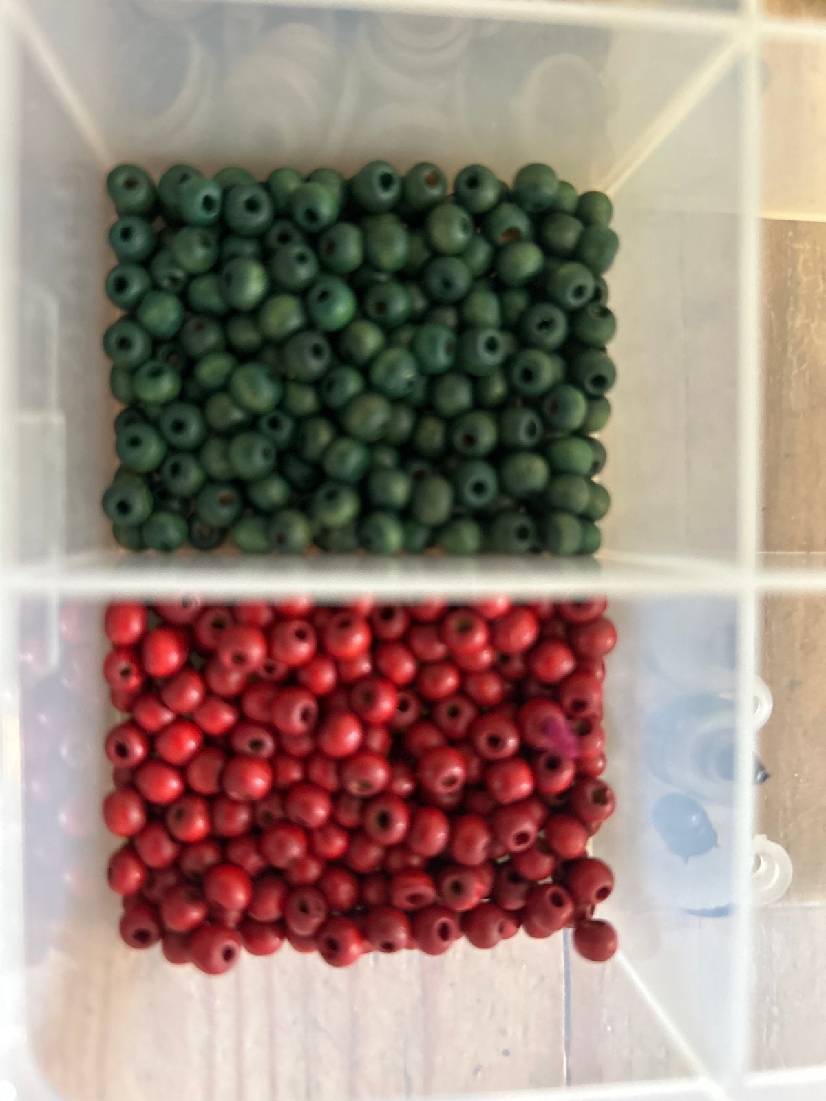 Knutselspullen: Poppenogen, blauwe en groene kralen, Gebruikt, Div, Meerkleurig, Ophalen of Verzenden