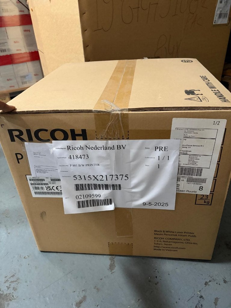 NIEUW Ricoh P 801 A4 Laserprinter 60 ppm Duplex Netwerk, Printer, Nieuw, Ophalen of Verzenden, Ricoh