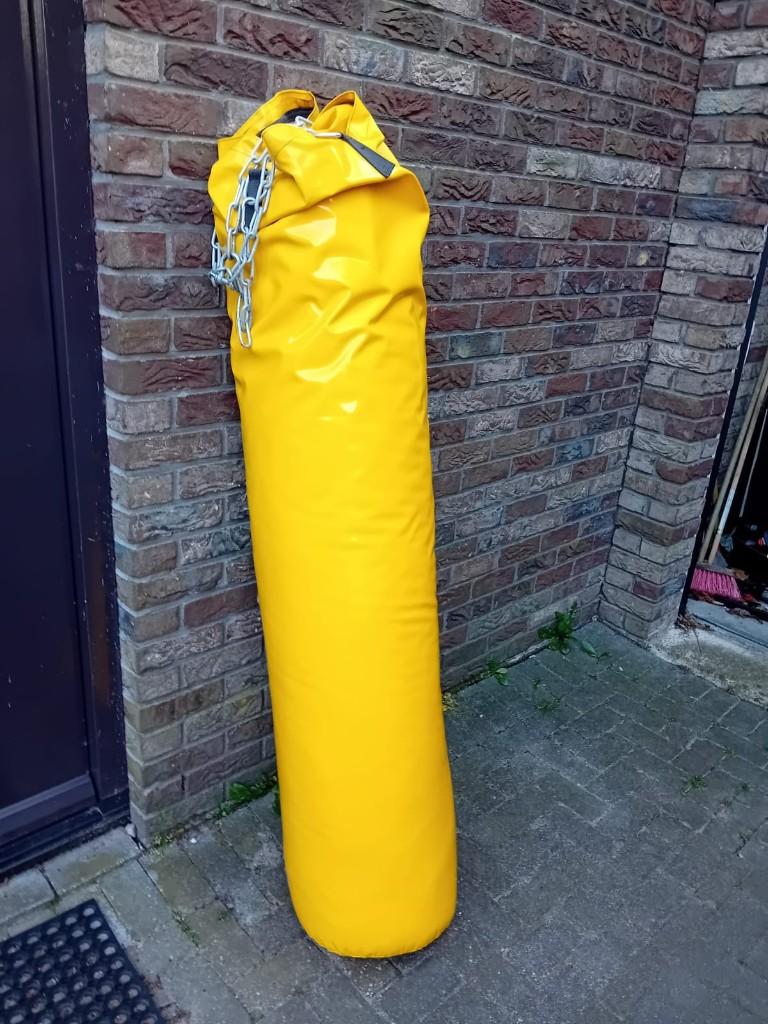 Gele Bokszak 60 KG, Ophalen, Gebruikt, Bokszak