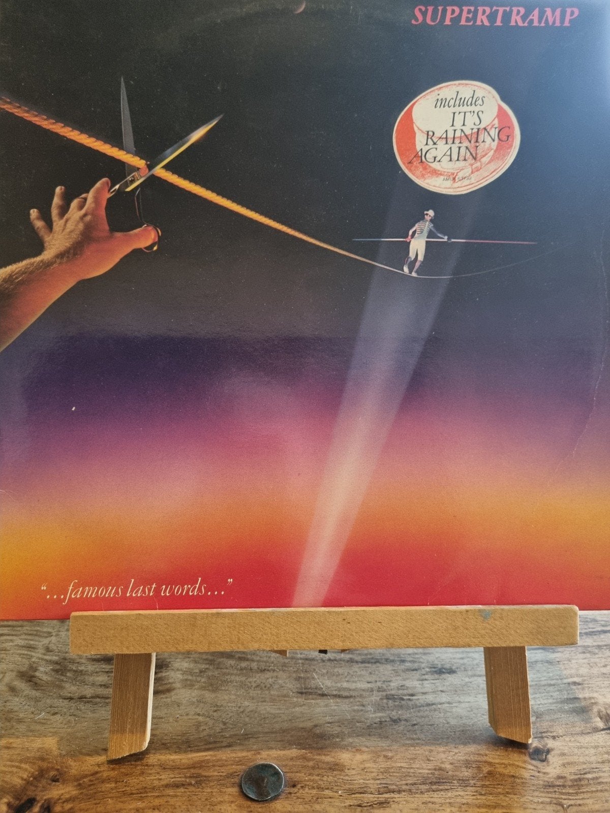 Supertramp - "...famous last words..." LP (1982), LP, Gebruikt, Pop, Ophalen of Verzenden