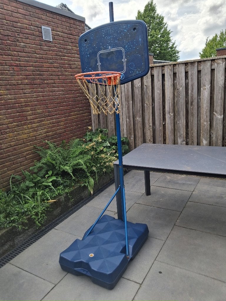 Gratis basketbal paal, Sport en Fitness, Basketbal, Ophalen, Gebruikt, Ring, Bord of Paal