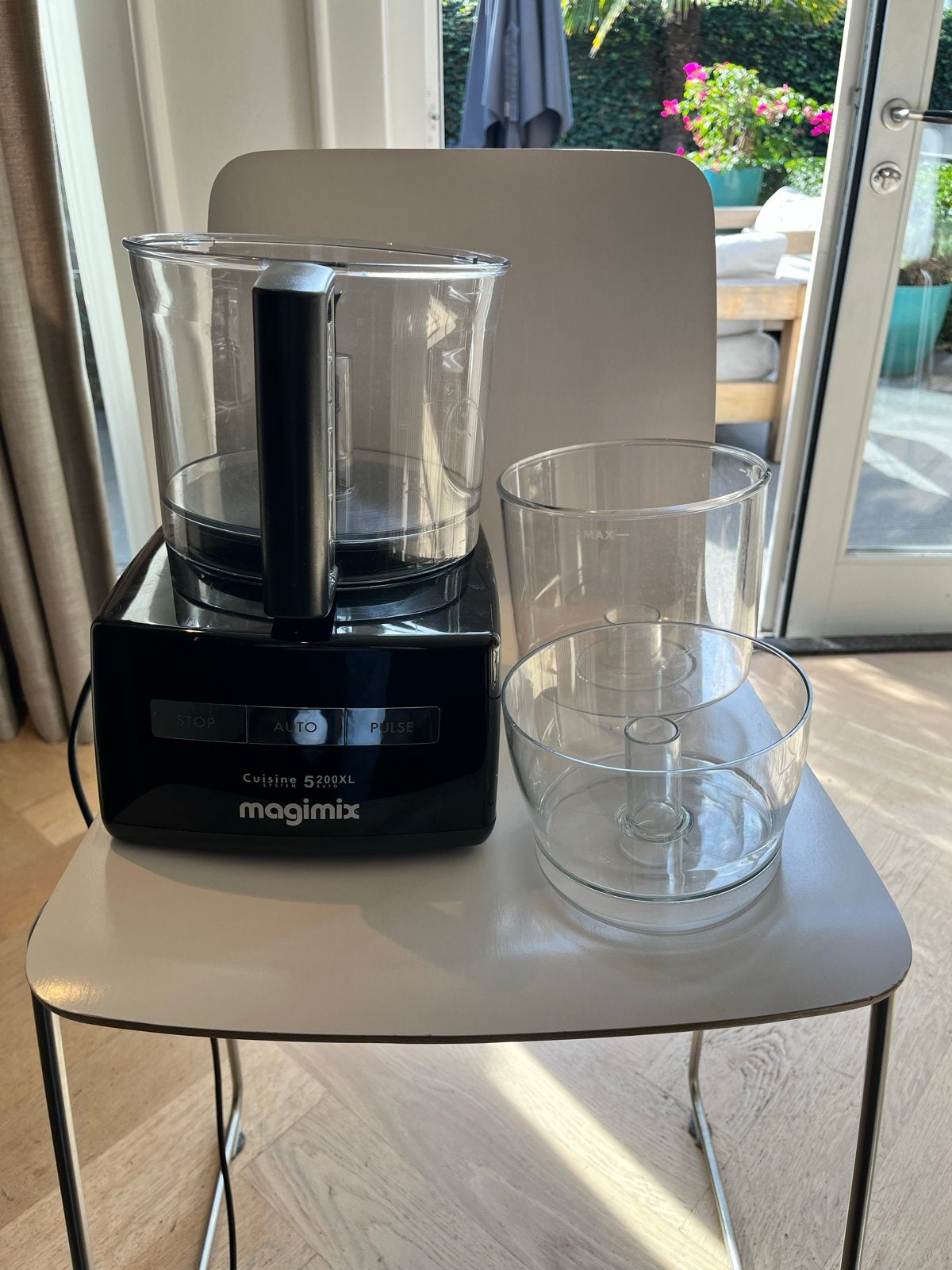 Magimix Cuisine 5200XL Foodprocessor - Zo goed als nieuw, Ophalen, 3 tot 4 liter, Zo goed als nieuw, Vaatwasserbestendig