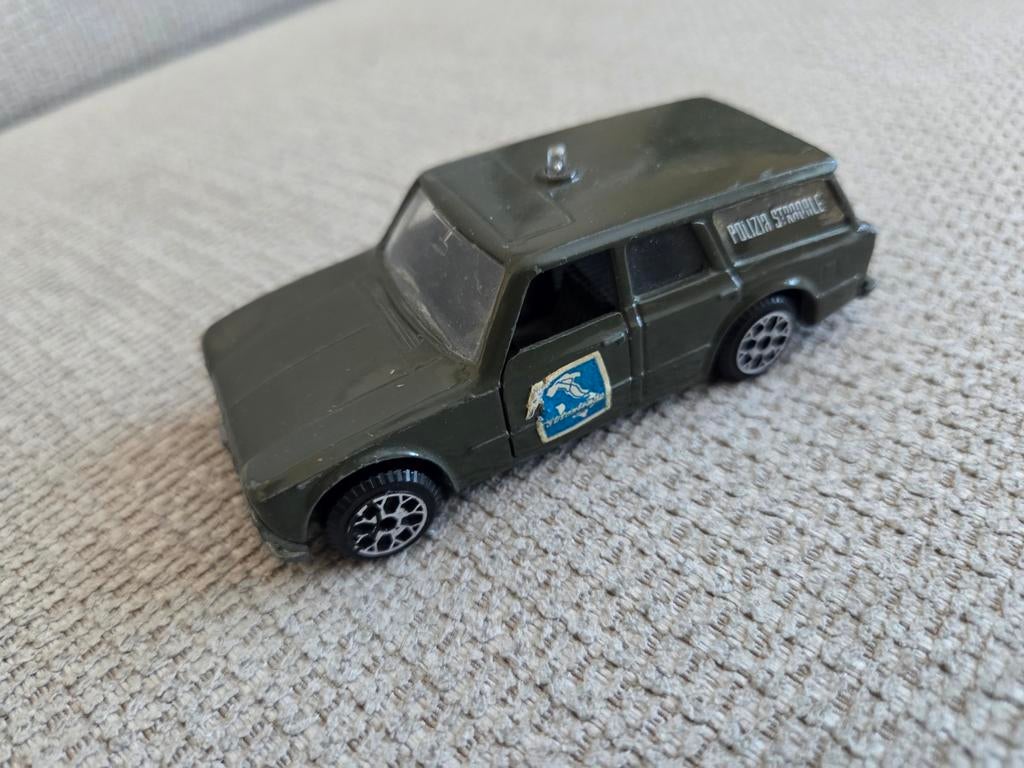 Alfa Romeo Giulia Politoys E 19 pronto intervento 1:43, Hobby en Vrije tijd, Modelauto's | 1:43, Overige merken, Gebruikt, Auto