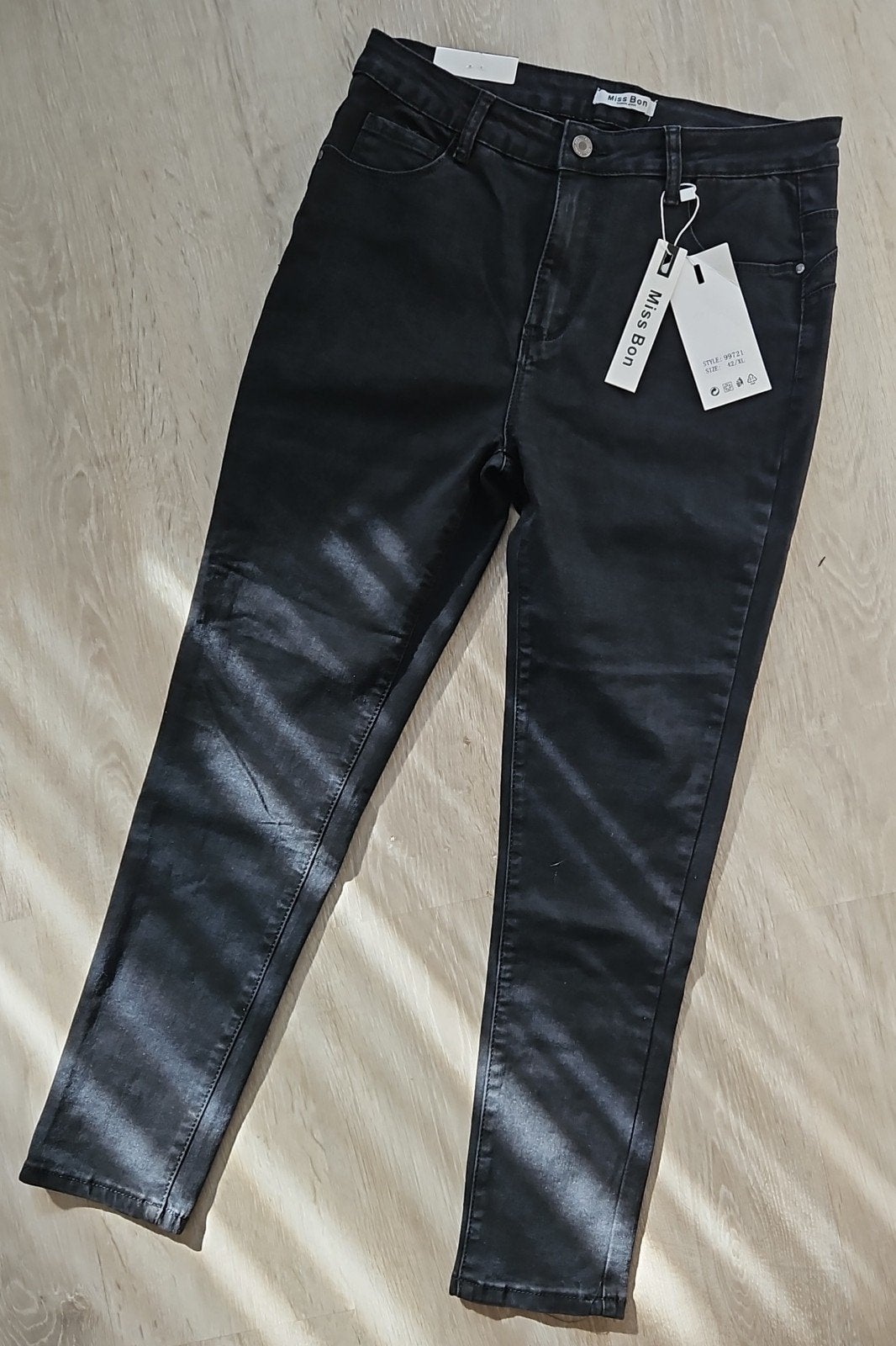nieuw met kaartje miss bon jeans maat xl, Kleding | Dames, Spijkerbroeken en Jeans, Ophalen, Nieuw, Blauw, Overige jeansmaten