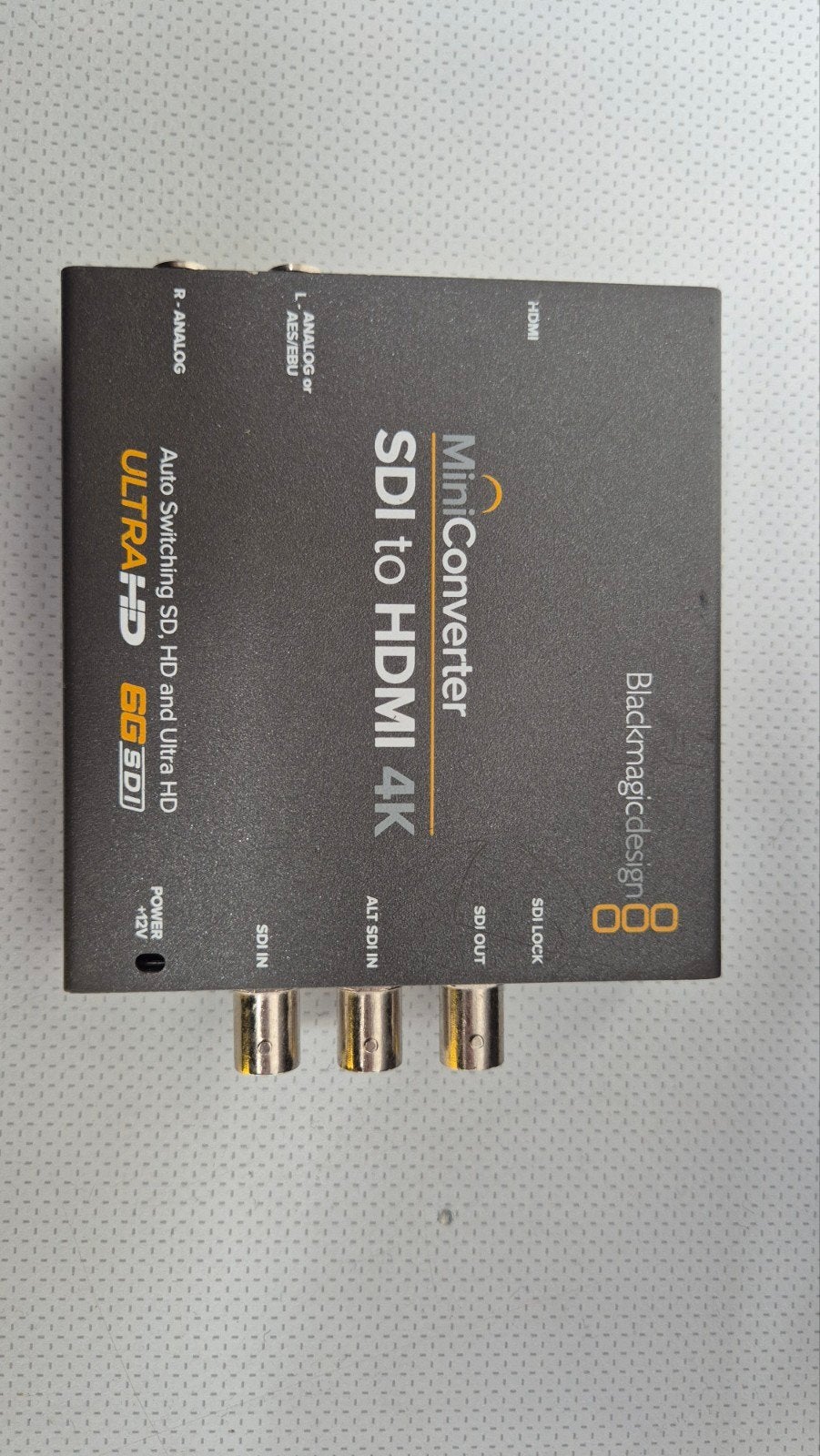 Blackmagicdesign MiniConverter SDI naar HDMI 4K, Ophalen of Verzenden