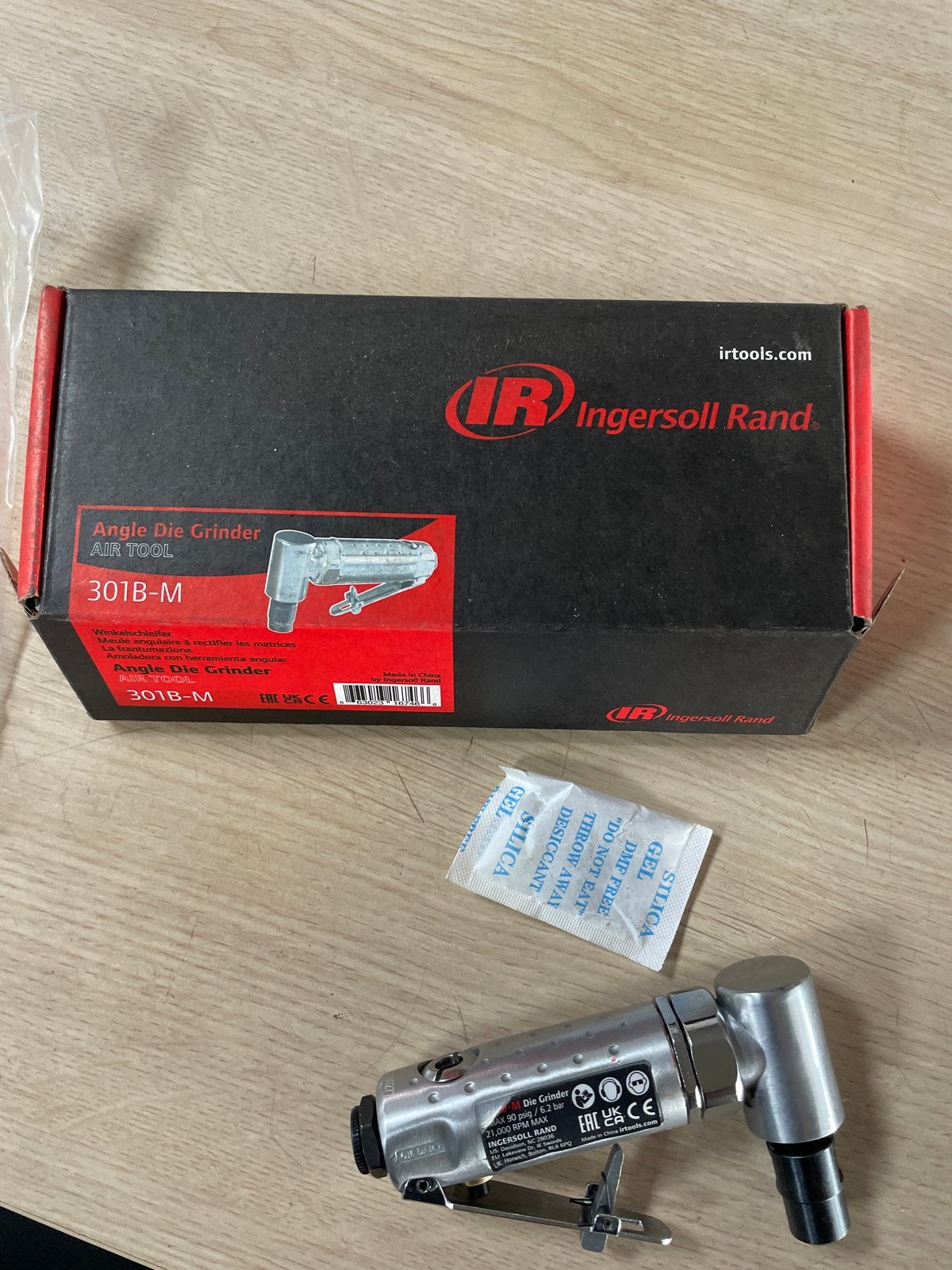 Ingersoll Rand 301B-M Haakse Slijpmachine Luchtdruk, Ophalen of Verzenden, Nieuw