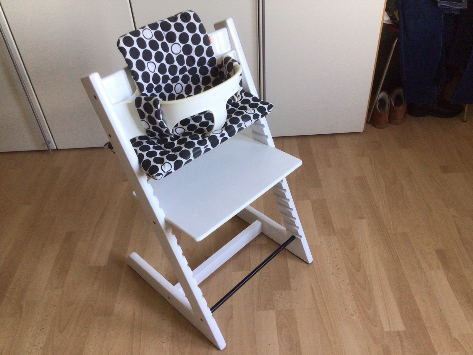 Stokke tripp trapp kinderstoel wit, Ophalen, Zo goed als nieuw