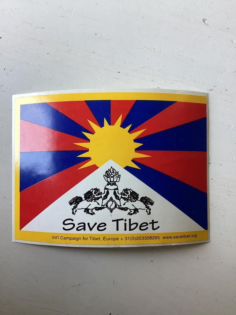 Sticker Save Tibet, Verzamelen, Verzenden, Zo goed als nieuw