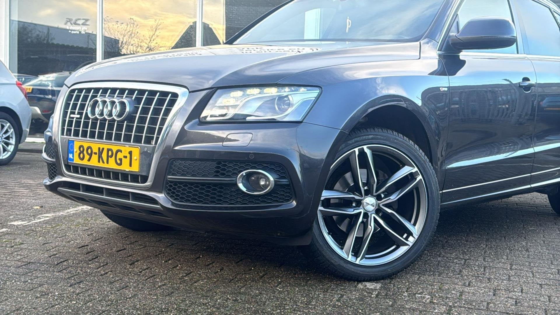 Audi Q5 2.0 TFSI quattro S-Line, Auto's, Automaat, Gebruikt, Zwart, Bedrijf