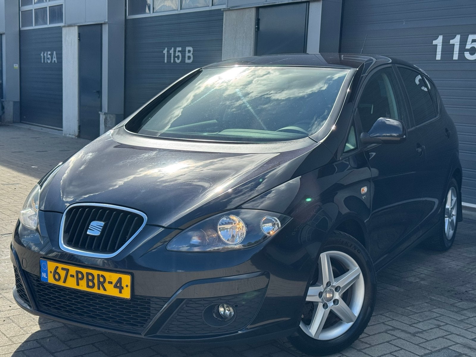 Seat Altea 1.2 TSI | 2011 | Zwart | APK | Airco | 5-deurs, Auto's, Voorwielaandrijving, Stof, Zwart, Zwart