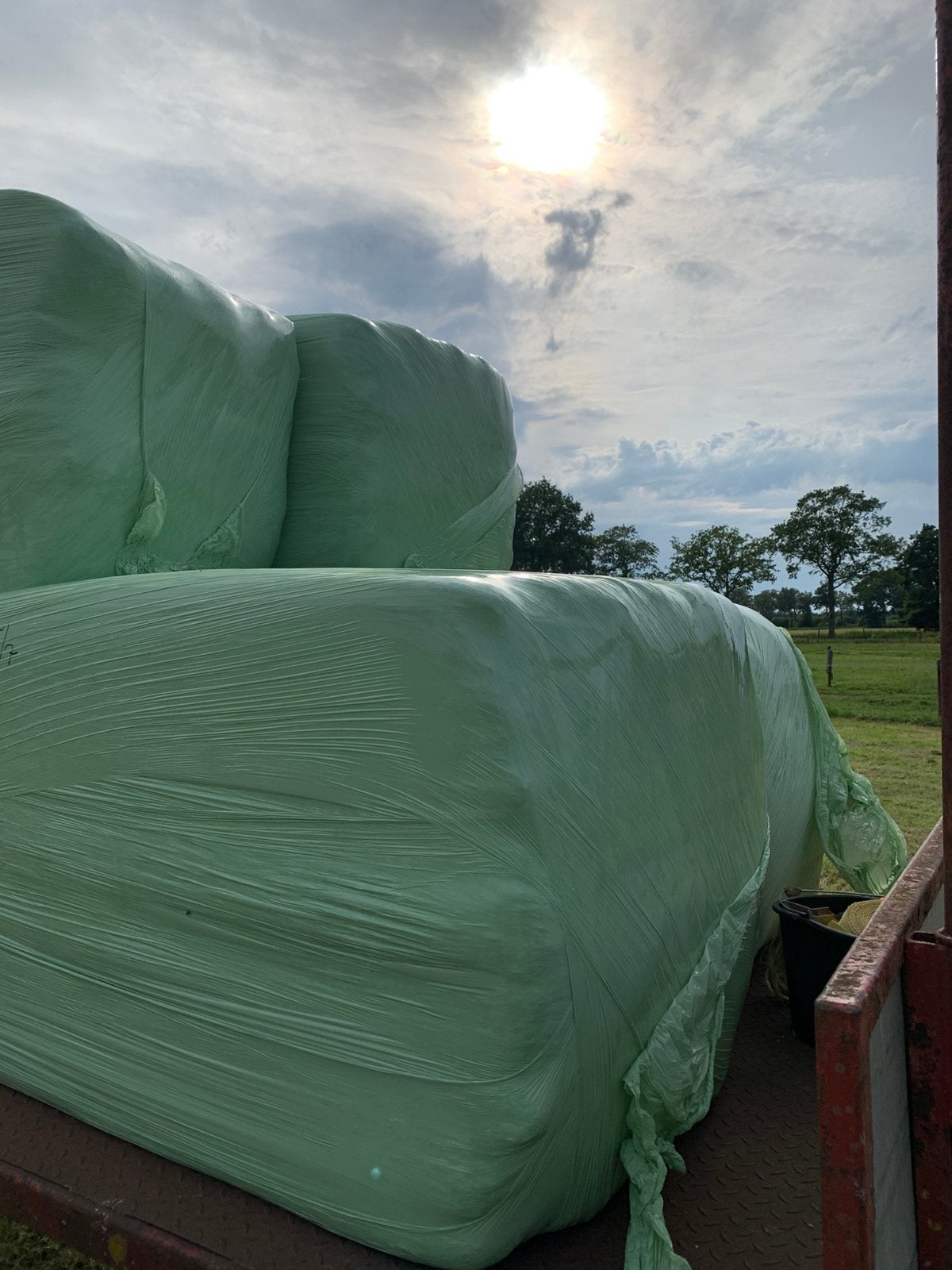 10 grote bijna hooi balen - 16 juli geperst, Dieren en Toebehoren, Ophalen, Vee