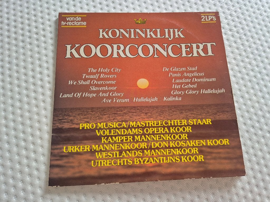 Koninklijk Koorconcert – 2 LP’s, Ophalen of Verzenden, Gebruikt, 12 inch