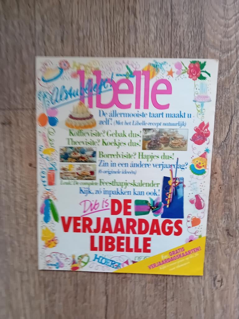 De verjaardags Libelle, Ophalen of Verzenden, 1980 tot heden, Nederland, Tijdschrift