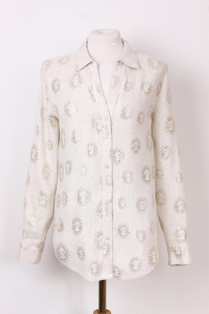 Zomer! Blouse FABIENNE CHAPOT maat M, Maat 38/40 (M), Wit, Ophalen of Verzenden, Zo goed als nieuw