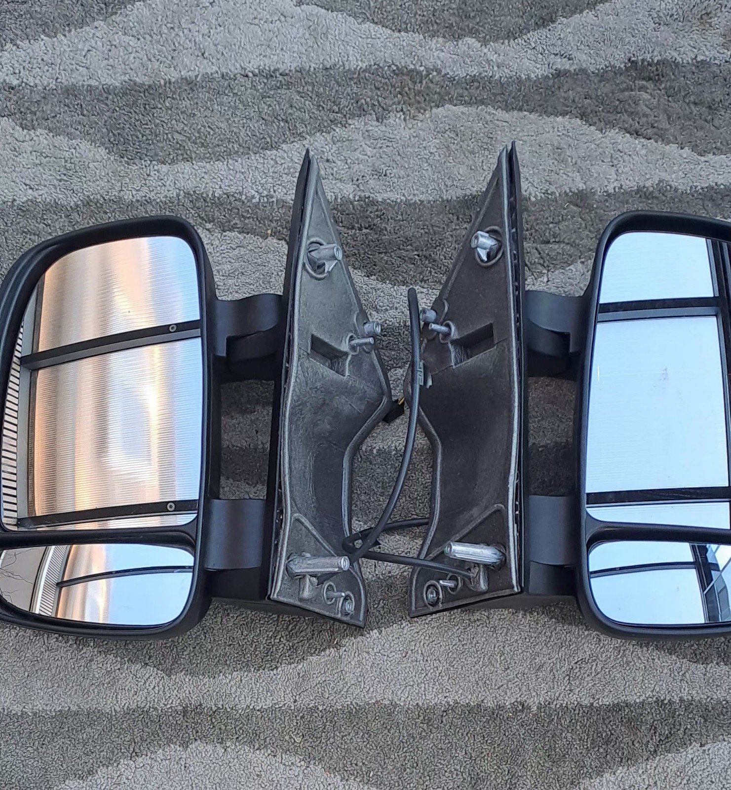 Buitenspiegels kort arm voor Fiat, Peugeot, Citroën bus, Auto-onderdelen, Spiegels, Ophalen of Verzenden, Nieuw, Citroën