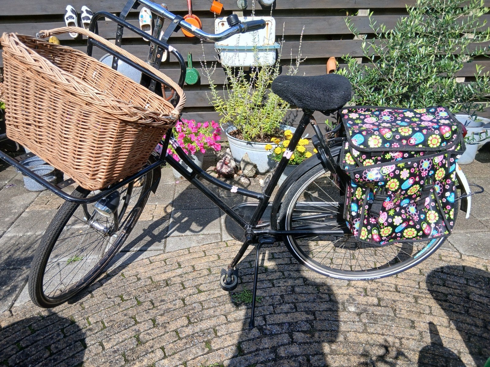 oma fiets, Ophalen, Gebruikt