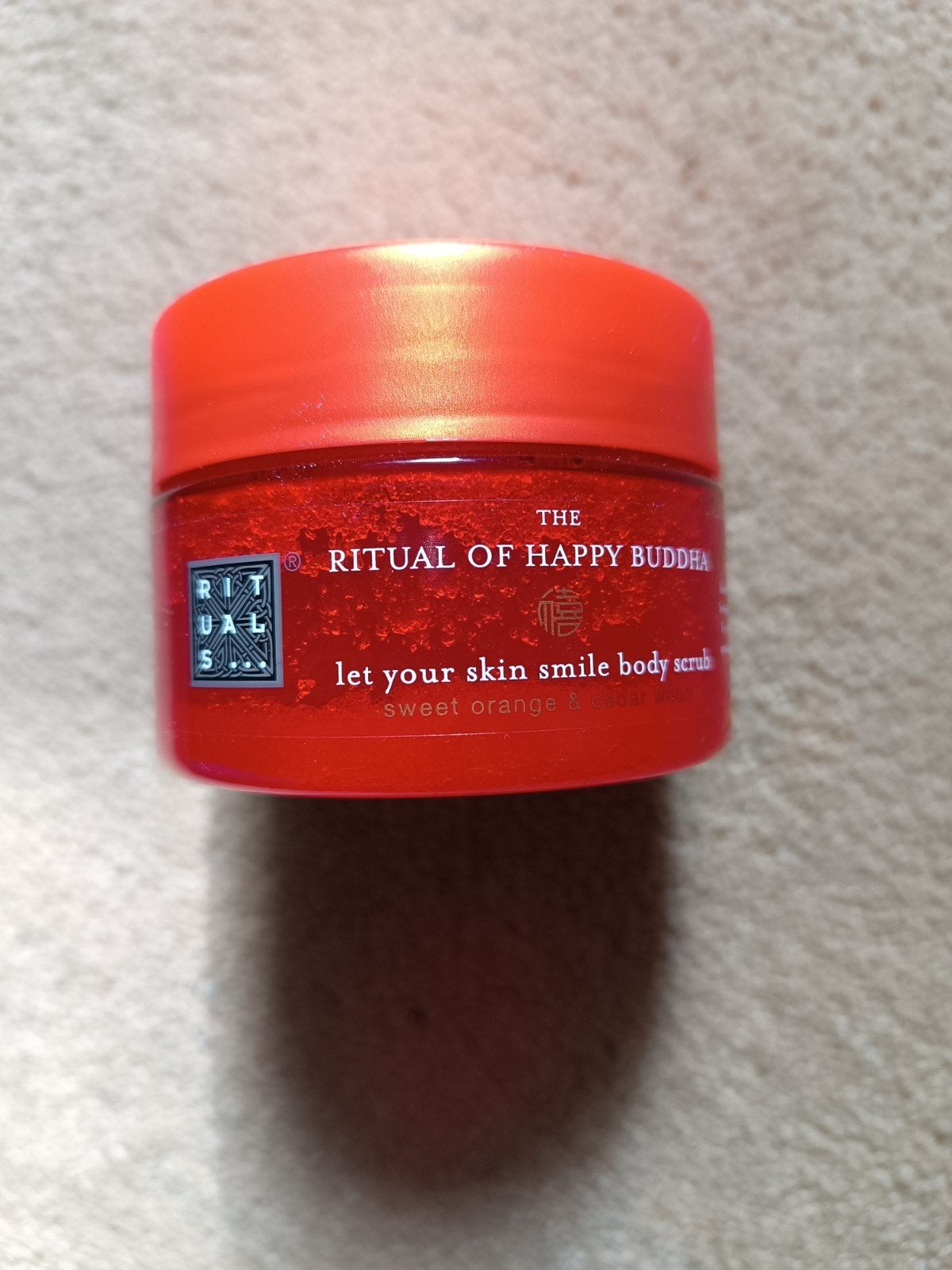 Rituals The Ritual of Happy Buddha Body Scrub 125 gram, Sieraden, Tassen en Uiterlijk, Ophalen of Verzenden, Nieuw, Bad & Douche