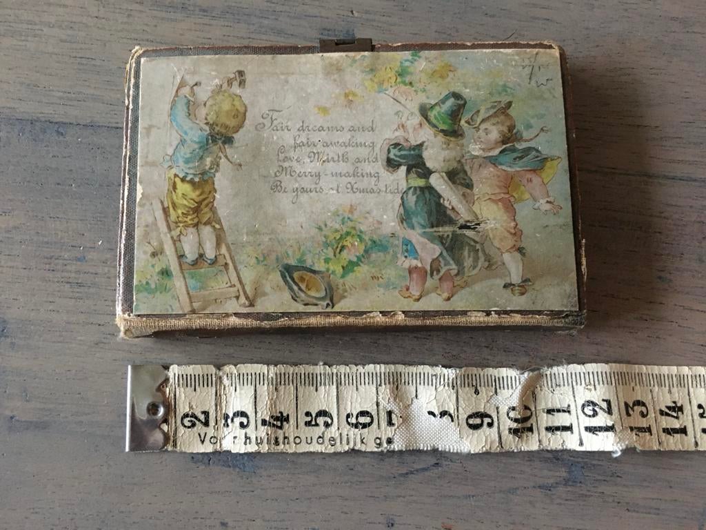 Antiek naai etui, Ophalen of Verzenden