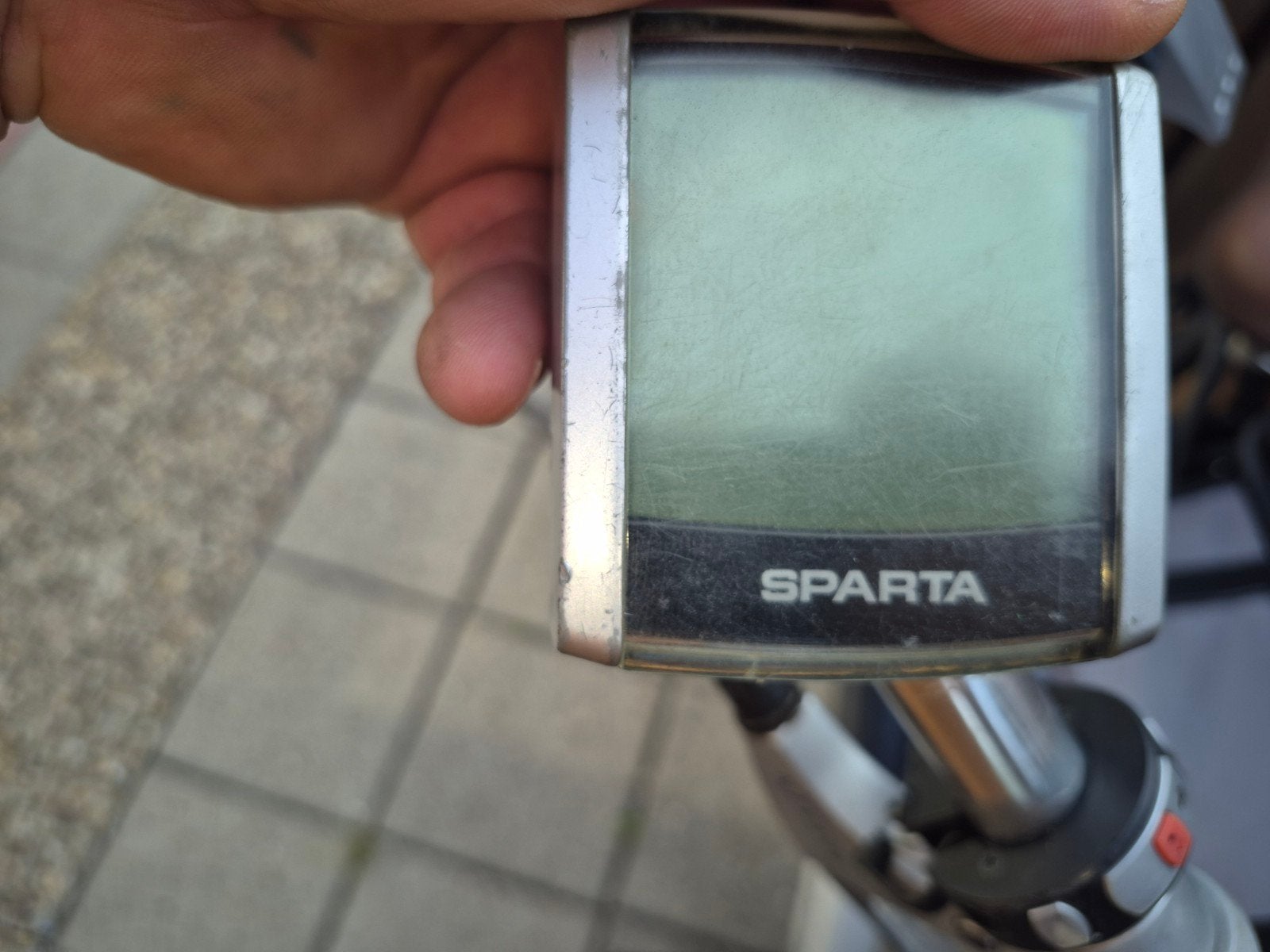 Sparta fietscomputer - opknapper/onderdelen, Ophalen, Gebruikt