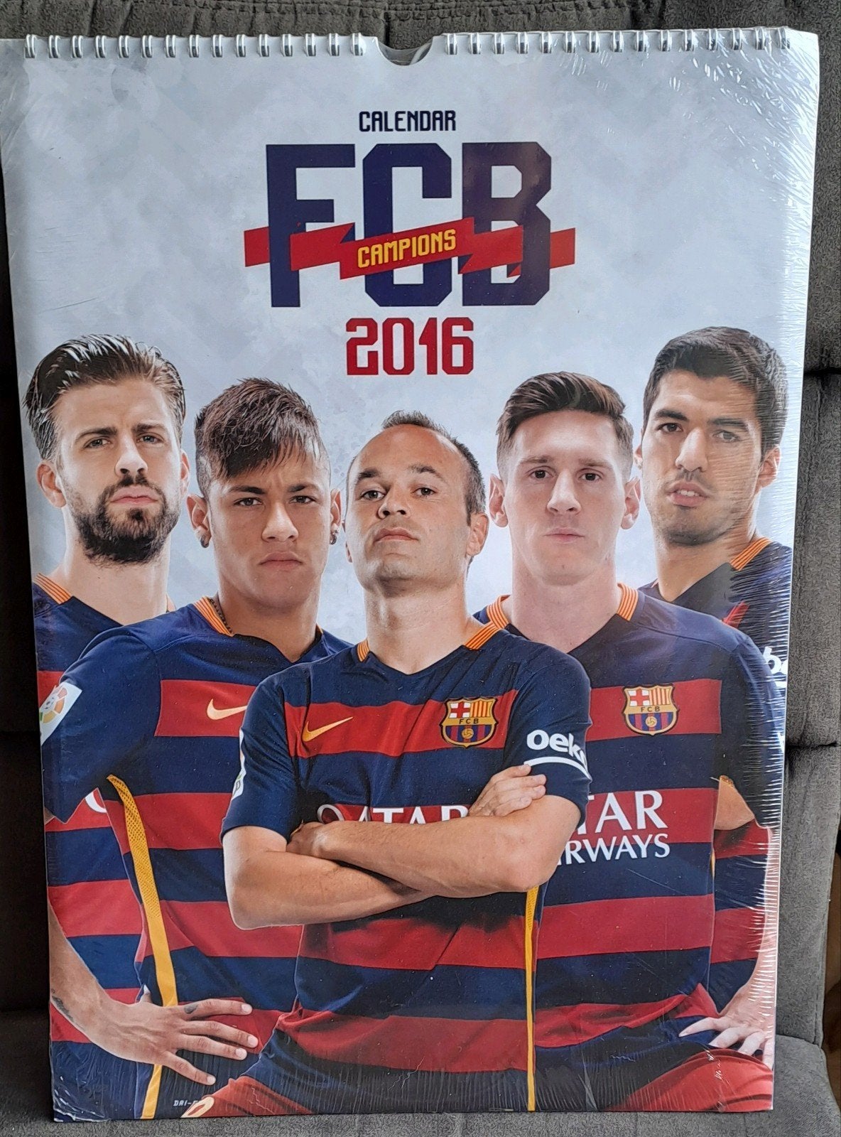 FC Barcalona Kalender 2016, Ophalen of Verzenden, Maandkalender, Nieuw