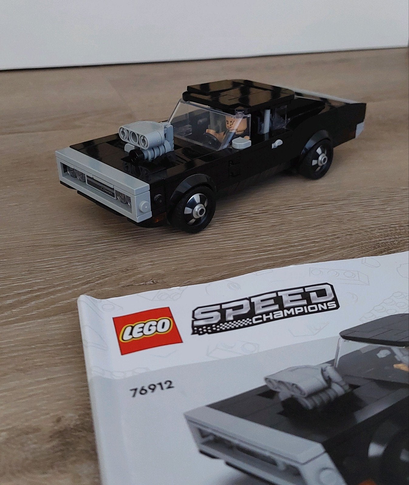 LEGO Speed Champions 76912 Fast & Furious 1970 Dodge Charger, Kinderen en Baby's, Lego, Zo goed als nieuw, Inclusief instructies