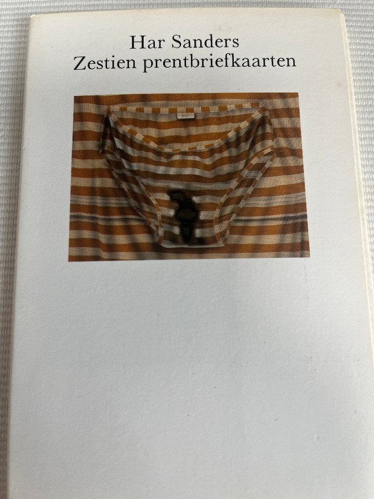Har Sanders - Zestien prentbriefkaarten, Boeken, Ophalen of Verzenden, Zo goed als nieuw, Har Sanders, Grafische vormgeving