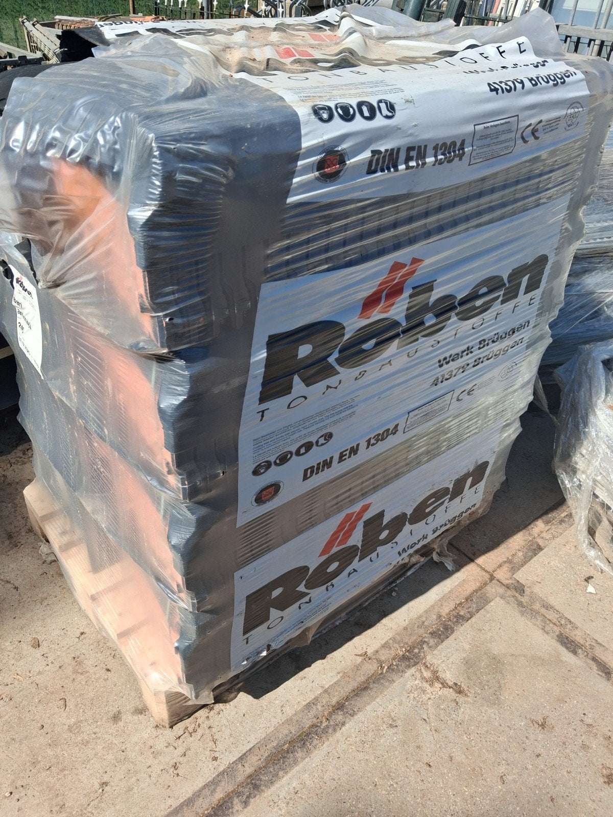 Pallet roben dakpannen 240stuks. NIEUW!, Ophalen, Nieuw, Bakstenen