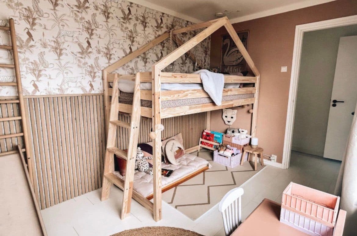 Petit puk halfhoogslaper Lofty, Ophalen, Zo goed als nieuw, Halfhoogslaper