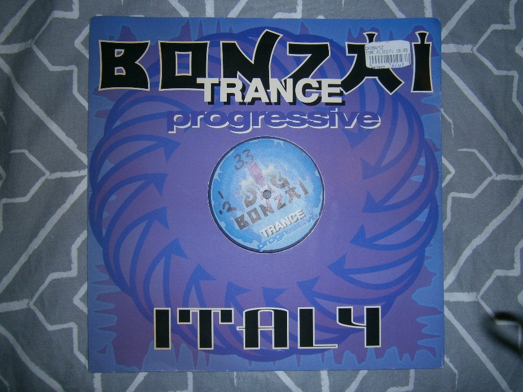 Chiba – Time Flies. 1997. Bonzai Progressive Trance Zeldzaam, Ophalen, Trance, 12 inch, Overige typen