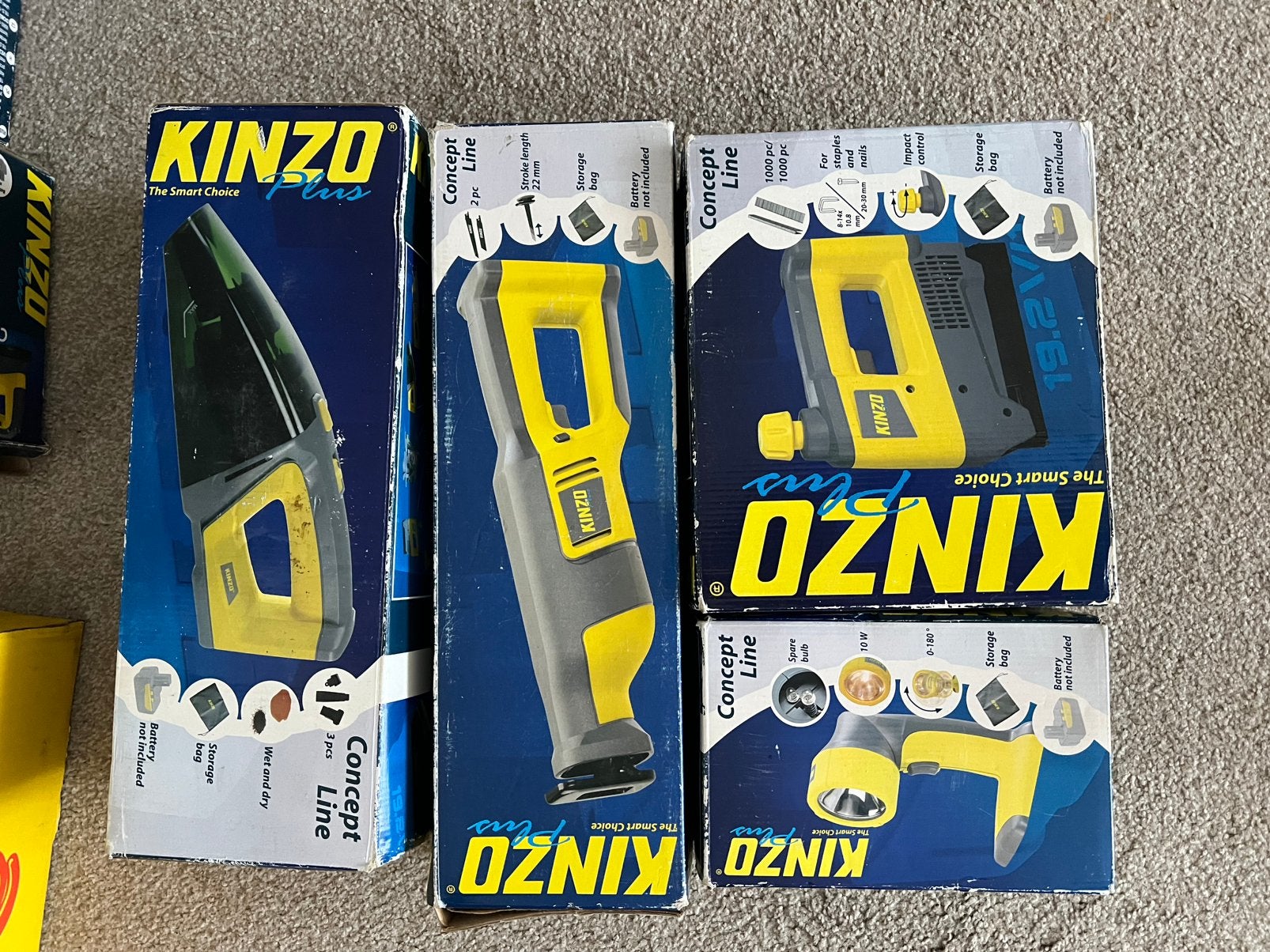Gereedschap Kinzo, Ophalen of Verzenden, Zo goed als nieuw