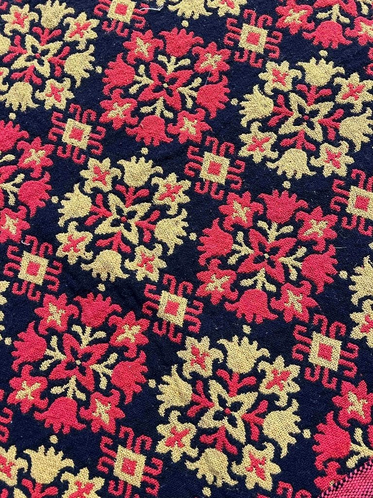 Vintage retro sprei kleed 220/135 cm, Gebruikt, Etten-Leur, DJT@dejuistetoon.eu, Ophalen of Verzenden