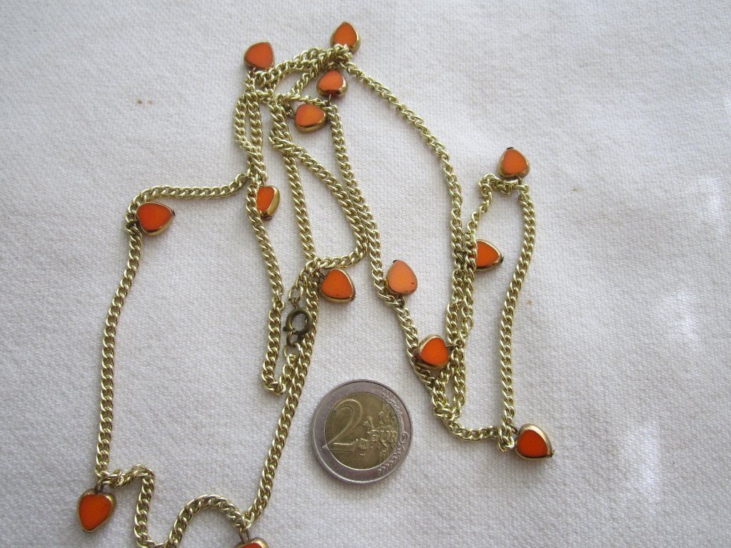 14.   Aparte oude ketting,  100cm, Ophalen, Overige materialen, Ketting