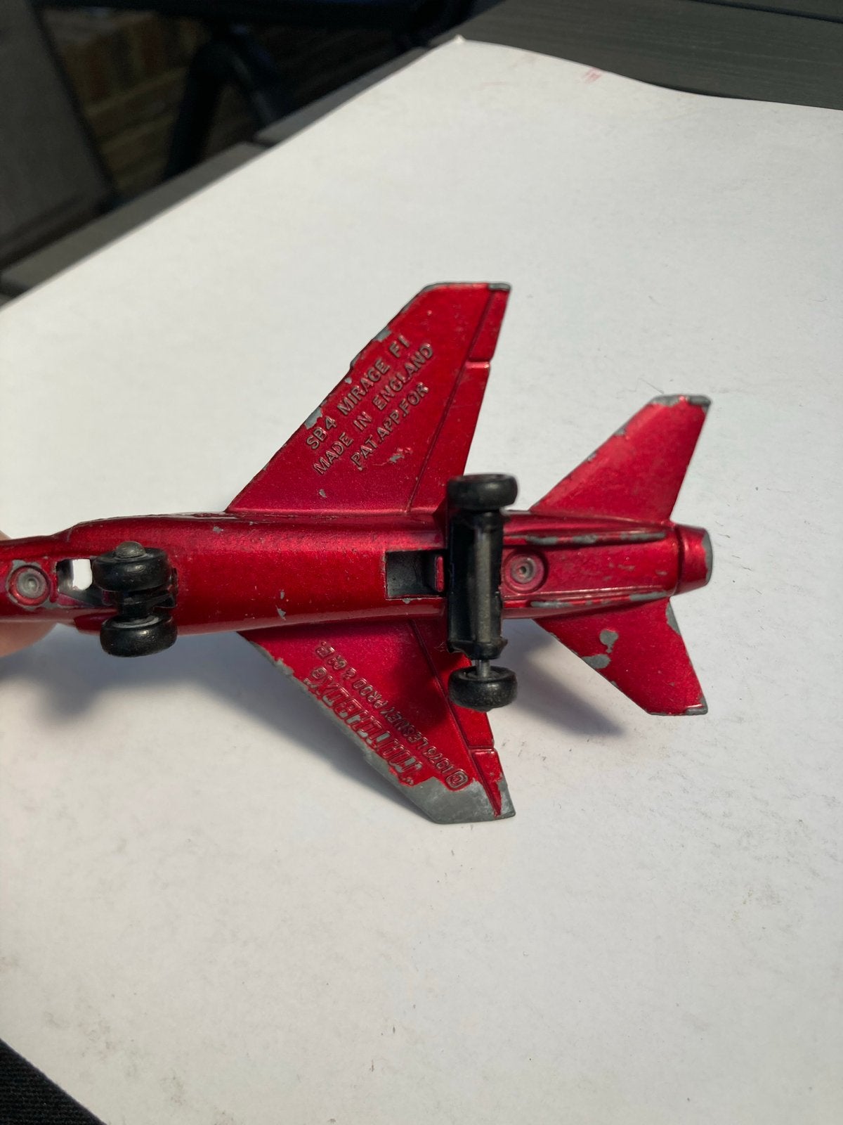 Matchbox straaljager, Ophalen of Verzenden, Gebruikt