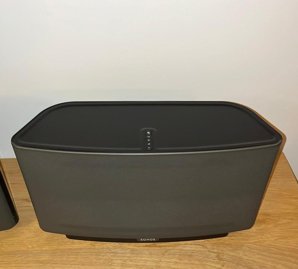 Sonos Play 5 Zwart S1 App | Getest | Inclusief Garantie, Audio, Tv en Foto, Luidsprekers, Ophalen of Verzenden, Zo goed als nieuw