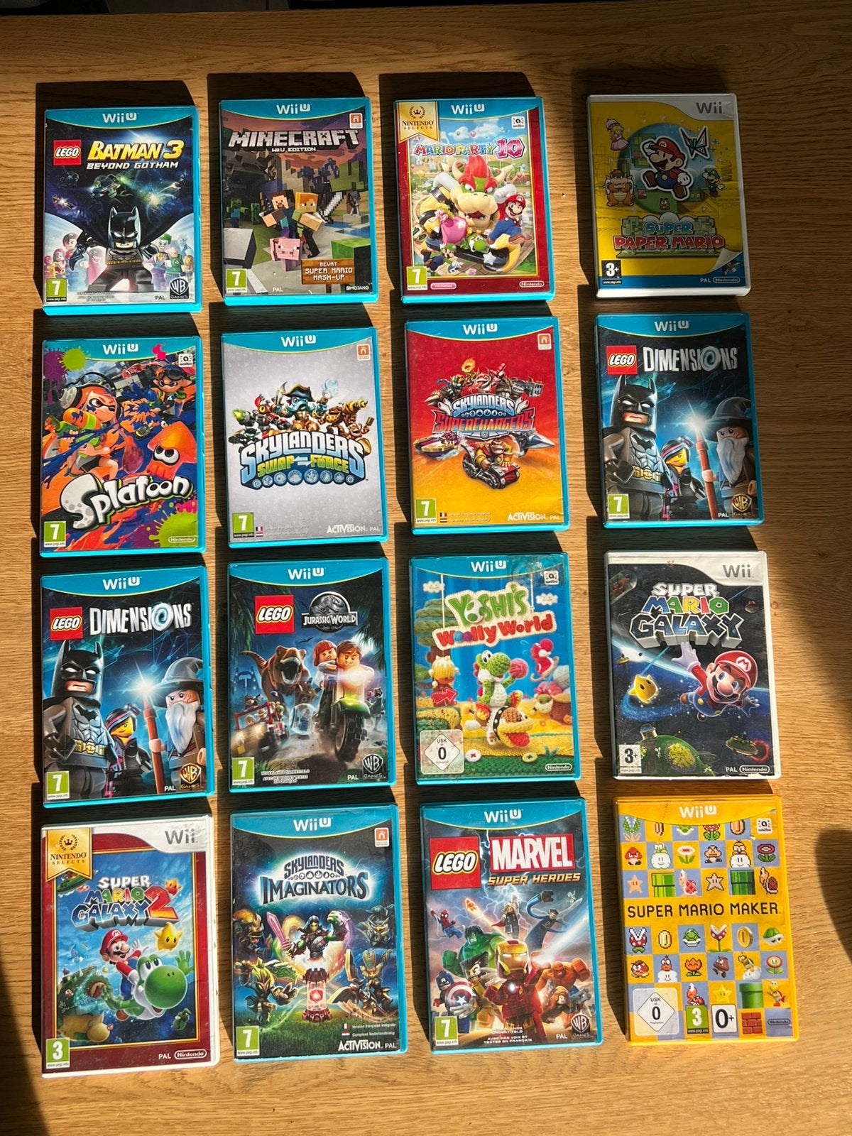 Heleboel Wii en Wii u spellen, Ophalen of Verzenden, Zo goed als nieuw