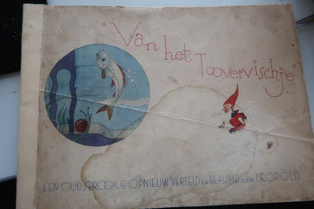 Piggelmee,van het Toovervischje door Leopold, 1936,1e druk, Ophalen of Verzenden, Gelezen, Leopold
