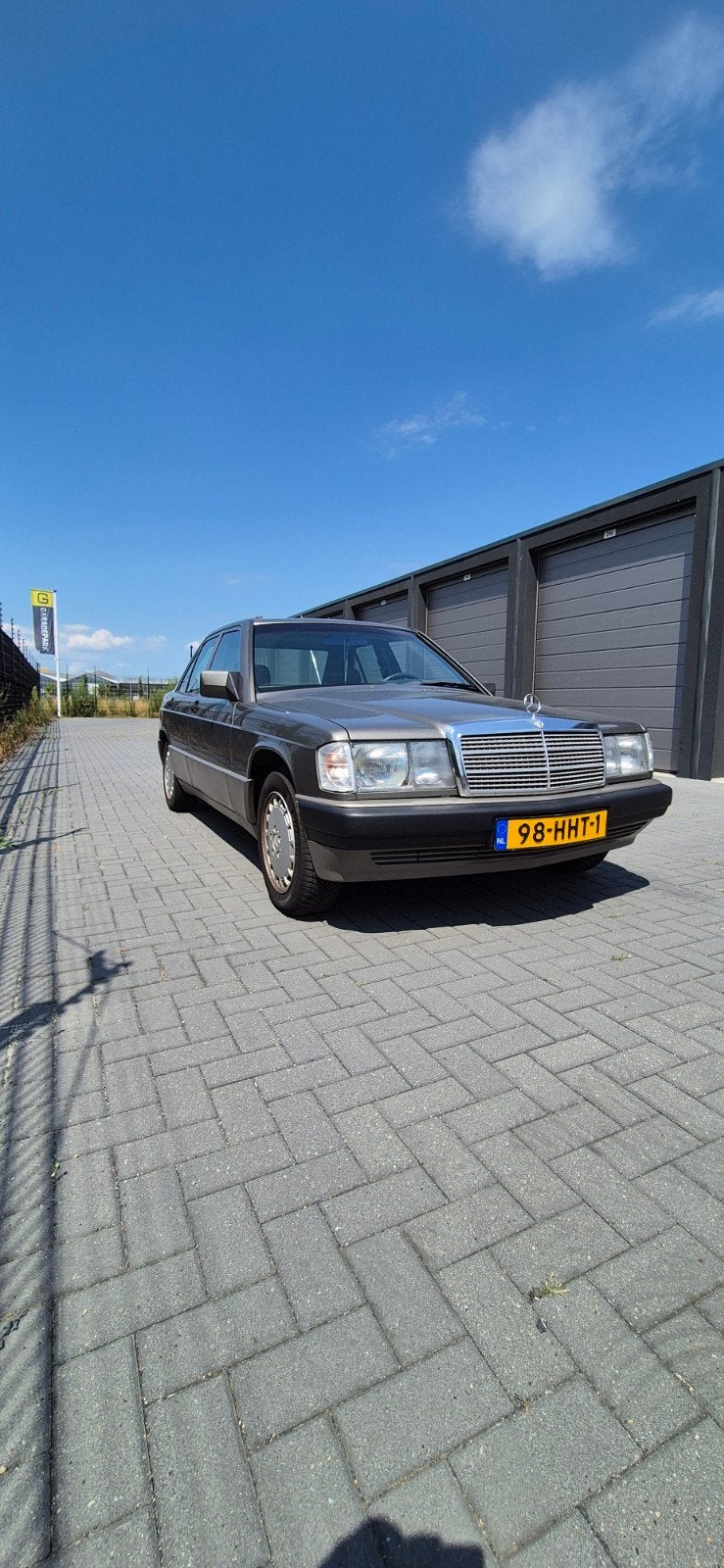 Mercedes-Benz Mercedes 1991 Grijs, Auto's, 136 pk, 650 kg, 2298 cc, Sedan