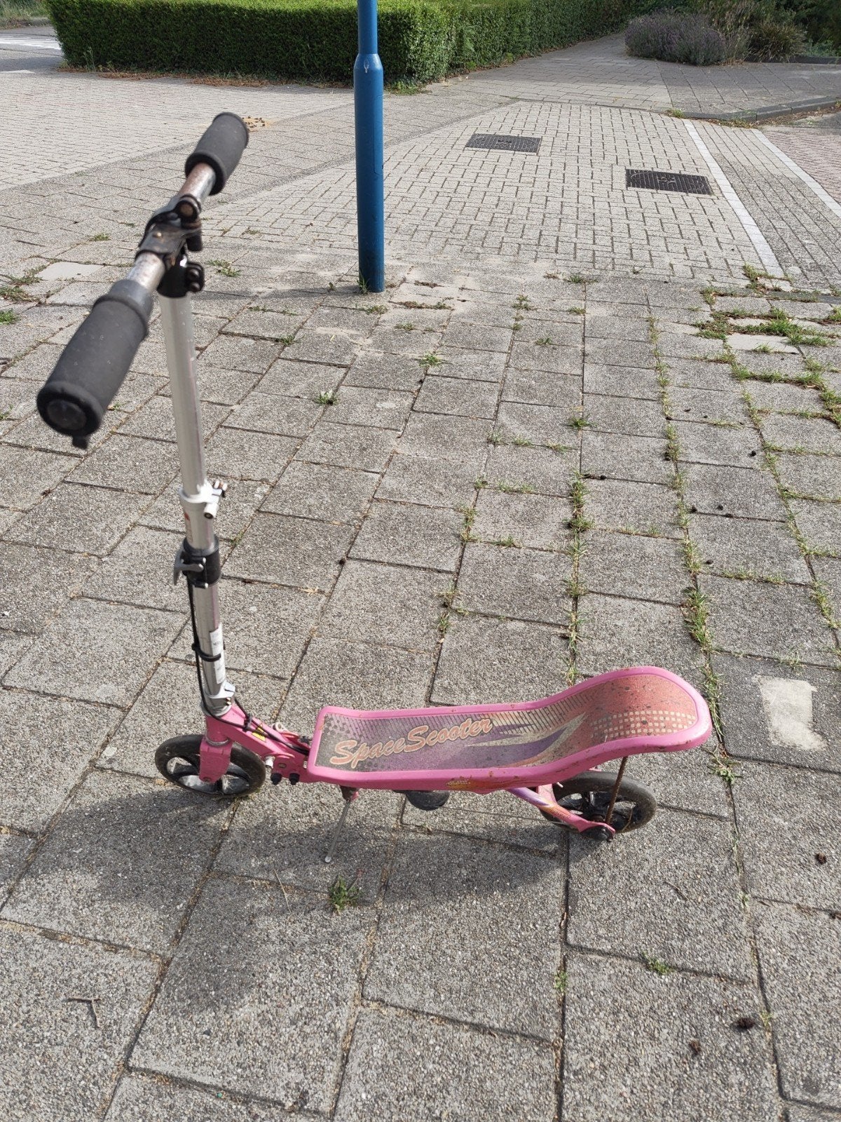 Roze Space Scooter, gebruikt, Ophalen of Verzenden, Gebruikt, Gewone step, Space Scooter