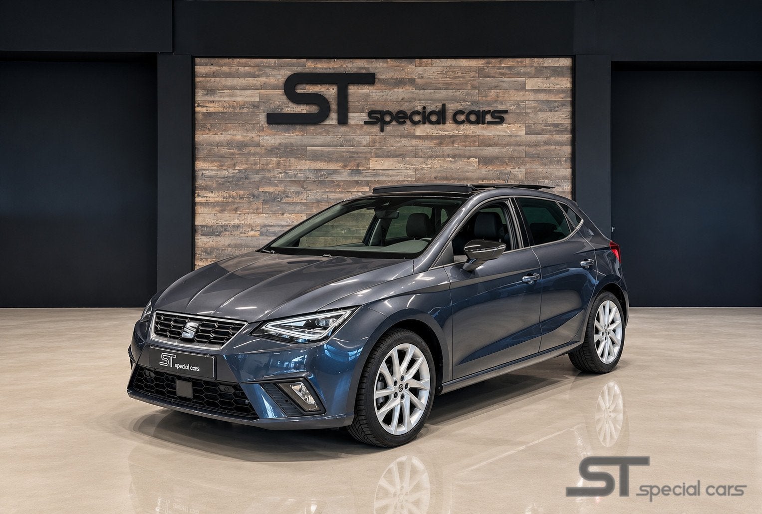 Seat Ibiza 1.5 TSI ACT FR|Pano|dealer ond., Auto's, Stof, Gebruikt, Zwart, 4 cilinders