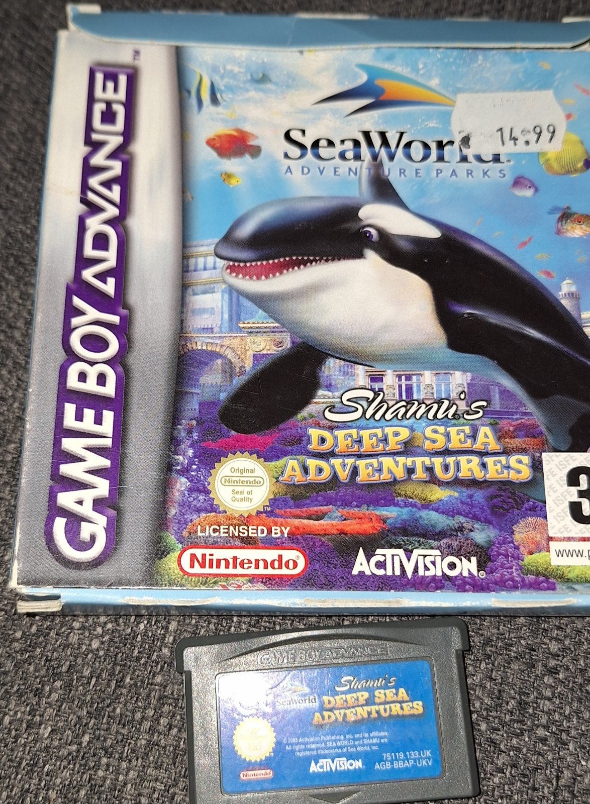 Shamu's Deep Sea Adventures Game Boy Advance, Ophalen of Verzenden