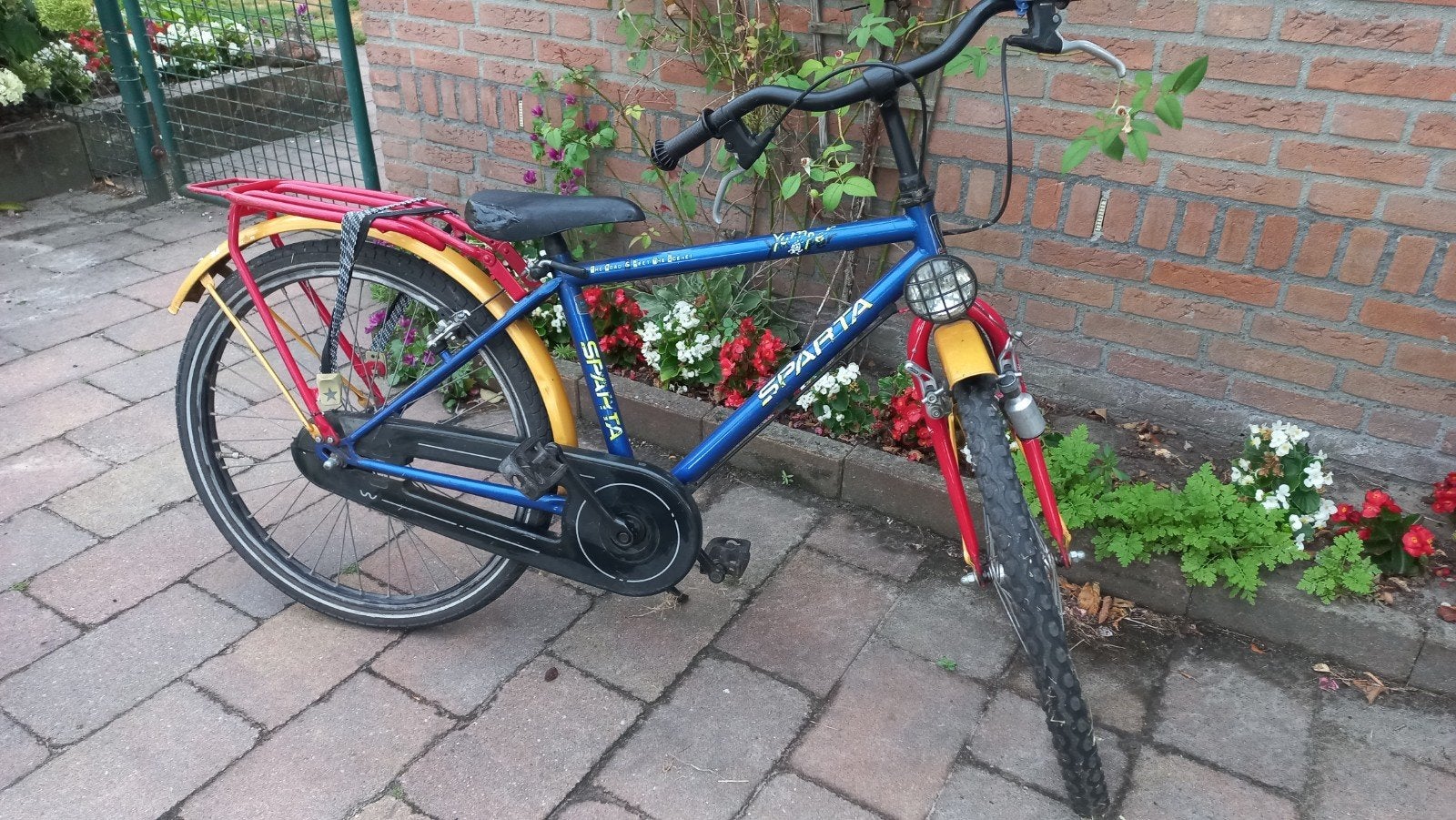 24 inch Sparta jongensfiets, Fietsen en Brommers, Fietsen | Cruisers en Lowriders, Minder dan 47 cm, Ophalen, Gebruikt, Staal
